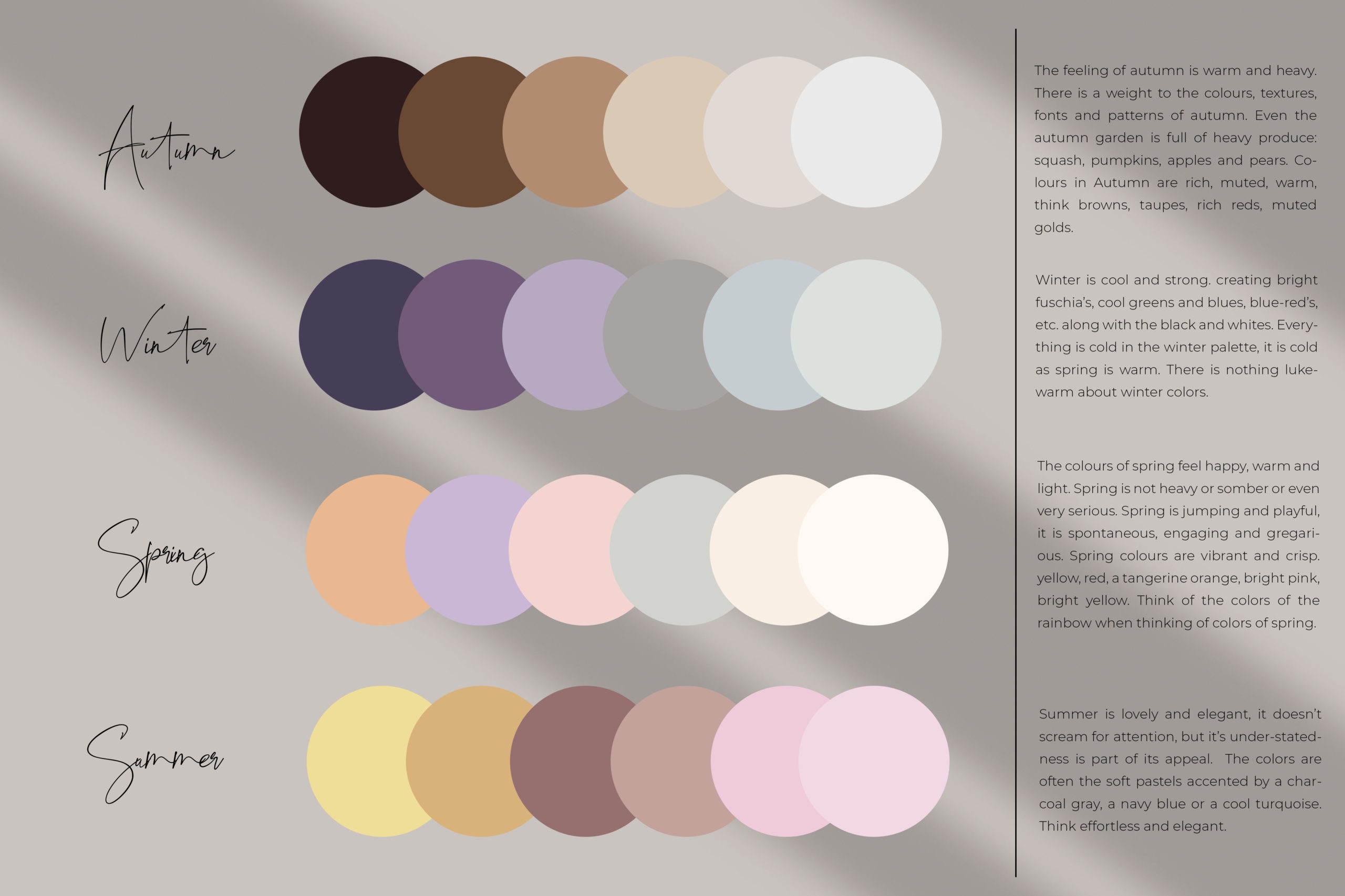seasons palette